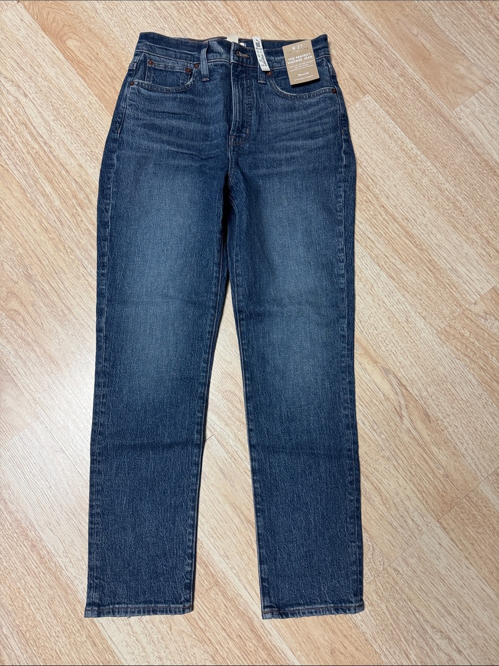NWT Madewell The Perfect Vintage Jean - 27